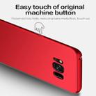 MOFI For Galaxy S8 Frosted PC Ultra-thin Edge Fully Wrapped Up Protective Case Back Cover(Red) - 5