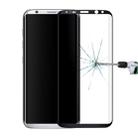 Full Screen Edge Glue Tempered Glass Screen Protector For Galaxy S8+ / G955(Black) - 1