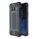 For Galaxy S8 + / G955 Tough Armor TPU + PC Combination Case(Dark Blue) - 1