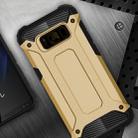 For Galaxy S8 + / G955 Plus Tough Armor TPU + PC Combination Case(Gold) - 7