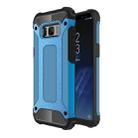 For Galaxy S8 + / G955 Tough Armor TPU + PC Combination Case(Blue) - 1