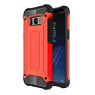 For Galaxy S8 + / G955 Tough Armor TPU + PC Combination Case(Red) - 1