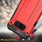 For Galaxy S8 + / G955 Tough Armor TPU + PC Combination Case(Red) - 5