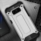 For Galaxy S8 + / G955 Tough Armor TPU + PC Combination Case(Silver) - 7