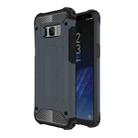 For Galaxy S8 Rugged Armor TPU + PC Combination Case(navy) - 1