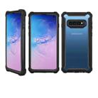Four-corner Shockproof All-inclusive Transparent Space Case for Galaxy S10e (Black) - 3