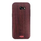 MOFI for Galaxy A5 (2017) Wood Texture TPU Protective Back Cover Case(Red) - 1