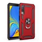 Sergeant Armor Shockproof TPU + PC Protective Case for Galaxy A7 2018, with 360 Degree Rotation Holder (Red) - 1