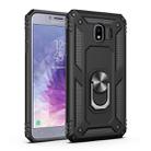 Sergeant Armor Shockproof TPU + PC Protective Case for Galaxy J4 2018, with 360 Degree Rotation Holder (Black) - 1