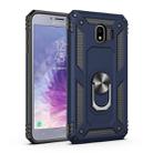 Sergeant Armor Shockproof TPU + PC Protective Case for Galaxy J4 2018, with 360 Degree Rotation Holder (Blue) - 1