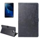 ENKAY for Galaxy Tab A 10.1 (2016) / T580 Crazy Horse Texture Horizontal Flip Leather Protective Case with Holder & Card Slots & Sleep / Wake-up Function(Dark Blue) - 1