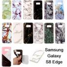 For Galaxy S8 + / G9550 Marble Pattern Soft TPU Protective Case - 5