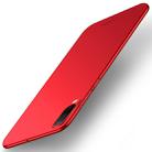 MOFI Frosted PC Ultra-thin Full Coverage Case for Galaxy A50 (Red) - 1