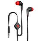 Langsdom JD88 Simple Design Stereo In-Ear Wired Earphone(Black) - 1