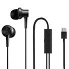Original Xiaomi Mi ANC & Type-C In-Ear Earphones, For Google, LG, Huawei, Xiaomi or Other Type-C Devices, Cable Length: 1.25m(Black) - 1