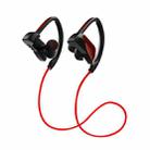 JOYROOM JR-U12 Wireless Bluetooth In-ear Headphone Sports Headset with Mic, IPX7 Waterproof, FFor iPhone, Galaxy, Huawei, Xiaomi, LG, HTC and Other Smart Phones, Bluetooth Distance: 10m(Red) - 1