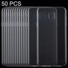 50PCS 0.75mm Transparent TPU Case for Galaxy J7 (2018) - 1