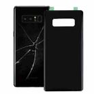 For Galaxy Note 8 Battery Back Cover with Adhesive (Black) - 1