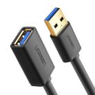 Ugreen 1m USB 3.0 Male to Female Data Sync Super Speed Transmission Extension Cord Cable - 1