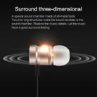 YX-022 1.2m Wired In Ear USB-C / Type-C Interface Metal Stereo Earphones with Mic (Gold) - 6