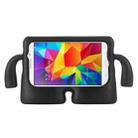 For Galaxy Tab 4 7.0 / T230 & Tab 3 Kids / Lite / T111 Universal Small Person TV Model EVA Bumper Protective Case(Black) - 1