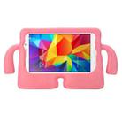 For Galaxy Tab 4 7.0 / T230 & Tab 3 Kids / Lite / T111 Universal Small Person TV Model EVA Bumper Protective Case(Pink) - 1