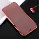 Electroplating Mirror Horizontal Flip Leather Case for Galaxy J8 (2018) , with Holder (Rose Gold) - 2