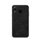 PINWUYO Shockproof Waterproof Full Coverage PC + TPU + Skin Protective Case for Galaxy A6s (Black) - 1