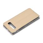 Horizontal Flip Leather Case for Galaxy S10e, with Holder & Call Display ID (Rose Gold) - 6