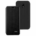MOFI For Galaxy J3 (2017) (EU Version) PU Five-pointed Star Pattern Horizontal Flip Leather Case With Holder (Black) - 1