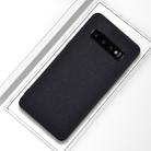 Shockproof Cloth Texture PC+ TPU Protective Case for Galaxy S10+ (Black) - 1