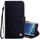 For Galaxy S8 Business Style Oil Wax Texture Horizontal Flip Leather Case with Holder & Card Slots & Wallet(Black) - 1