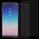 2 PCS 0.26mm 9H 2.5D Tempered Glass Film for Galaxy A9 Star - 1
