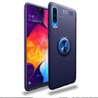 Lenuo Shockproof TPU Case for Galaxy A70, with Invisible Holder (Blue) - 1