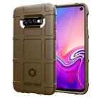 Full Coverage Shockproof TPU Case for Galaxy S10e(Brown) - 1