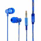 OVLENG M6 Sports Lavalier Bluetooth Stereo Earphone, Support TF Card, For iPad, iPhone, Galaxy, Huawei, Xiaomi, LG, HTC and Other Smart Phones (Blue) - 2