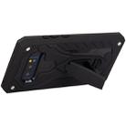 For Galaxy Note 8 PC + TPU Protective Back Cover Case with Holder (Black) - 1