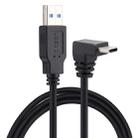 1m USB-C / Type-C Male Elbow to USB 3.0 Male Data Charge Extension Cable - 1