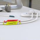 10 PCS Creative Writable Cable Power Line Arrangement Label Card - 4