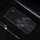 Five Hands Painted Pattern Soft TPU Case for Galaxy J4+ - 1