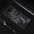 Lotus Pond Painted Pattern Soft TPU Case for Galaxy J6+ - 1