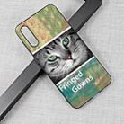 Cat Painted Pattern Soft TPU Case for Galaxy A50 - 1