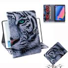 Tiger Pattern Horizontal Flip Leather Case for Galaxy Tab A 8 (2019) / P200 / P205, with Holder & Card Slot & Wallet - 1