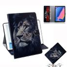 Lion Pattern Horizontal Flip Leather Case for Galaxy Tab A 8 (2019) / P200 / P205, with Holder & Card Slot & Wallet - 1