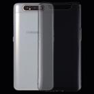 0.75mm Ultrathin Transparent TPU Soft Protective Case for Galaxy A80 - 1