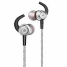 JOYROOM JR-E206 Ear-hook Sports Wire Control Music Earphone with Mic, For iPad, iPhone, Galaxy, Huawei, Xiaomi, LG, HTC and Other Smart Phones (Grey) - 1