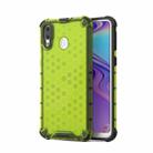 Honeycomb Shockproof PC + TPU Case for Galaxy M20 (Green) - 1