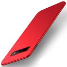 MOFI Frosted PC Ultra-thin Full Coverage Case for Galaxy S10(Red) - 1