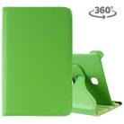 Litchi Texture Rotating ClassicBusiness Horizontal Flip Leather Case for Galaxy Tab A 8.0 T387, with Holder(Green) - 1