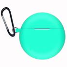 For Huawei FreeBuds 3 Silicone Wireless Bluetooth Earphone Protective Case Storage Box(Mint Green) - 1